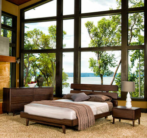 Currant Bed Black Walnut