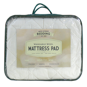Washable Wool Mattress Pad